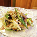 ダッフィーニーうに's cooksnap of when they made みょうがと蒸し鶏の和え物☆.