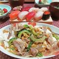 イベ長's cooksnap of when they made 豆腐なし♪基本の味でゴーヤチャンプルー.
