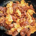 快晴☀️'s cooksnap of when they made お弁当に♪おかずに♪簡単豚肉たまご炒め♬.