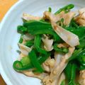 ちーまぐ's cooksnap of when they made 簡単美味！鶏やげん軟骨とピーマンの炒め物.