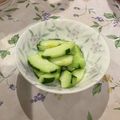 クック4NRZ4L☆'s cooksnap of when they made 黒瓜(カリモリ？)の一夜漬け　.