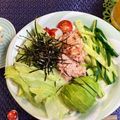 たぁープ〜's cooksnap of when they made ガスト風サラダうどん.