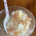 ユゥゆぅ's cooksnap of when they made 桃たっぷり！桃のヨーグルトゼリー♪桃香る.
