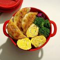 SAsunny's cooksnap of when they made 今日ものっけ弁当(焼き餃子).