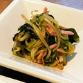 kuuchan86's cooksnap of when they made さっぱり！もやしとわかめの酢の物.