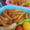 ゆりはるみ♡'s cooksnap of when they made 簡単ペンネのナポリタン？ケチャップ炒め.