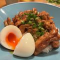 kaolyna's cooksnap of when they made 鶏肉簡単！親鳥のかしわバター丼.