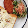まみお✳'s cooksnap of when they made *豆苗とゆで卵のサラダ*.
