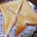 ponnko's cooksnap of when they made 簡単！最高に美味しい☆チーズトースト.