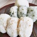＠ももこ's cooksnap of when they made わかめおにぎり〜.