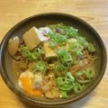 さすらい's cooksnap of when they made 大皿一品！超簡単♡肉豆腐〜すきやき風味〜.