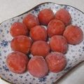 きらり流れ星's cooksnap of when they made 割れたミニトマトは冷凍に♥.