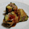 チコリママ's cooksnap of when they made 極旨～♪　茄子のはさみ揚げ.