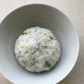 Ruriluru's cooksnap of when they made わさびと大葉の香る♪ しらすおにぎり♡.