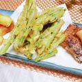めみたん☆'s cooksnap of when they made ささげの天ぷら.