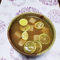 ジョングレ's cooksnap of when they made いつものお味噌汁にレモンを(о´∀`о).