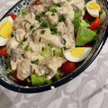 Faiza's cooksnap of when they made 柚子胡椒の香り♡鶏胸肉の塩昆布マヨソース.
