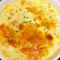 カクレポロジリ's cooksnap of when they made たっぷりチーズのトマトグラタン.