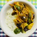 チェックのミニくま's cooksnap of when they made 鶏胸肉で❀　夏野菜たっぷりサマーカレー❀.