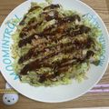 ももゆみ1230's cooksnap of when they made レンジで簡単☆おからパウダーでお好み焼き.