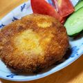 なっさん姫's cooksnap of when they made 柔らかジューシー☆洋食屋さんのメンチカツ.
