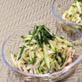 Dellaたん's cooksnap of when they made きゅうりともやしのサッパリ胡麻和え.