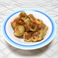 ＠迷子＠'s cooksnap of when they made ☆簡単☆オクラちくわカレー天.