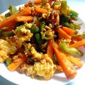 ひんべえ's cooksnap of when they made ピーマンとにんじんと卵の洋風きんぴら.