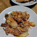 和☆2049's cooksnap of when they made ちゃっちゃと出来る、簡単豚キムチ.