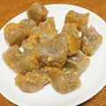 vabochan's cooksnap of when they made ☆包丁ナシで！超絶簡単！味噌こんにゃく☆.
