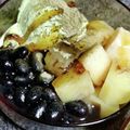 cyobindish's cooksnap of when they made やさしい甘さ、黒豆のみつ豆.