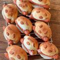 Akirakong's cooksnap of when they made ウインナーくわえた犬？！ホットドッグ～♪.