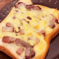 ぴあのちゃん95's cooksnap of when they made 焼き豚のせトースト♡.