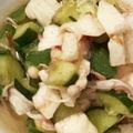 ☆ごはんできた☆'s cooksnap of when they made 長いものサイコロゆかりマヨサラダ.