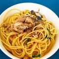 Coちむ's cooksnap of when they made お手軽です☆サバ缶と大葉で和風スパゲティ.