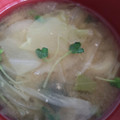 くむちん's cooksnap of when they made ♪簡単♪＊貝われ菜のお味噌汁＊.