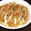 タワ師's cooksnap of when they made パスタや焼きそばを速攻ソースに絡める裏技.
