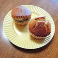 もふもふクロさん's cooksnap of when they made ホットケーキミックスで混ぜるだけマフィン.