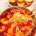 クック389HK9☆'s cooksnap of when they made トマト♡生ハム♡バジルの冷製パスタ.