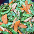 みるきりん。's cooksnap of when they made 簡単懐かしい味!ささげ,揚げ,蒟蒻の煮物.