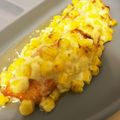 Canae_e's cooksnap of when they made 【子ども大好き】サーモンのマヨコーン焼き.