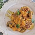 ☆＊お家グルメ工房＊☆'s cooksnap of when they made 骨付き鶏もも肉のヨーグルト煮.