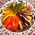 クレイプメートル's cooksnap of when they made 時短＆作り置き❀　夏野菜の 揚げ浸し風❀.