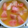 ちゃーりーWKY's cooksnap of when they made 桃の変色を防ぐ方法.