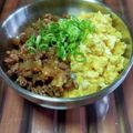 Coo1215's cooksnap of when they made スプーンが止まらない！玉ねぎ入りそぼろ丼.