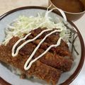 papikun's cooksnap of when they made 和風なデミ風ソースカツ丼♬お弁当にも.