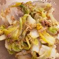 arakiguma's cooksnap of when they made レンジで完成♪白菜とツナのナムル.