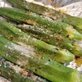 Ebi1783☆'s cooksnap of when they made オクラの醤油ガーリック♪トースター焼き.