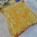 大魔女's cooksnap of when they made チーズトースト.