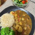 Nya1010's cooksnap of when they made シーフードカレー・シーフードミックス使用.